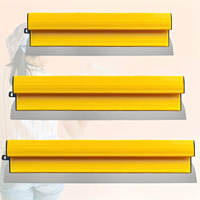 Ensemble de grattoirs à peinture professionnels, lames épaisses et flexibles en acier inoxydable, plusieurs tailles, poignée ergonomique, pour plaques de plâtre et mastic
