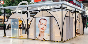 Chiosco cosmetico su misura decorazione di Design interno del centro commerciale chiosco espositore per trucco chiosco cosmetico - Product Image 3