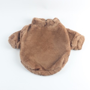 Abrigo de Lujo para Perro, Chaqueta de Invierno para Cachorro de Felpa Gruesa, Ropa Casual para Mascotas, <span class=keywords><strong>Camisa</strong></span> de Doble Capa para Bulldog Francés - Product Image 4