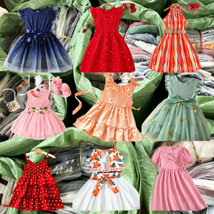เสื้อผ้าเด็กผู้หญิงมือสอง ลดราคาจากโรงงาน ขายส่ง ชุดเดรสเด็กผู้หญิงสำหรับฤดูร้อน Ropa De Bebe จัดส่งแบบสุ่ม - Product Image 1