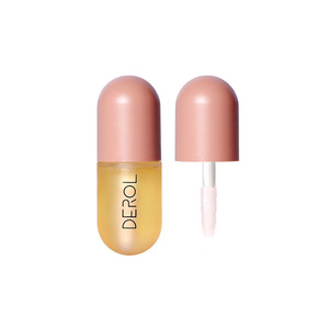 Brillo Labial Voluminizador <span class=keywords><strong>DEROL</strong></span> de 5.5ml con Aceite de Menta Orgánico, Set Día y Noche, Doble Reparación y Volumen - Product Image 4