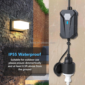 Dimmable Smart <strong>WiFi</strong> <strong>Plug</strong> with Socket (Europe) IP55 Outdoor TUYA App &amp; Wireless Remote Control for LED Lights &amp; Lamp Strings - Product Image 4