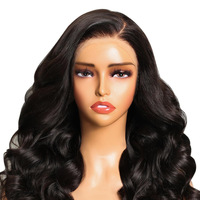 Tête de mannequin féminin en plastique à prix de gros, avec perruque réaliste et support de maquillage, style 24x40x48cm