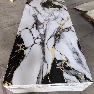 PVC Marbrure placages décoratif intérieur salle de bain wandpaneele UV panneau mural Marbre alternatif Panneaux muraux - Product Image 4