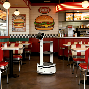 Yimeng Source Fabricant Livraison <span class=keywords><strong>Robot</strong></span> Entreprise Autonom Service Alimentaire Restaurant Robots Voiture Livraison Alimentaire Serveur <span class=keywords><strong>Robot</strong></span> LDS Slam - Product Image 2