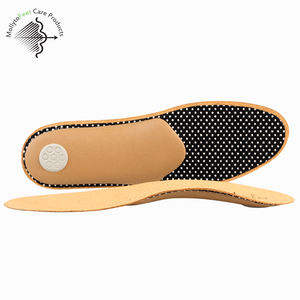 Mollyto 2025 Couro Palmilhas Orthotic Arch Suportes para Botas - Product Image 5