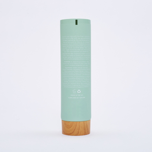 Récipient Cosmétique Emballage De Crème Pour Les Mains Couvercle En Bambou Long Tube En Plastique Tube Cosmétique Avec Bouchon En Bambou - Product Image 3