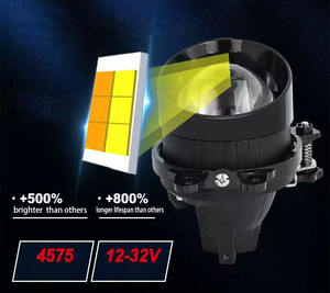 Lente de proyector de luz antiniebla 110W <span class=keywords><strong>Colores</strong></span> triples 12V Bi LED Proyector Lámpara antiniebla 3,0 pulgadas para Lada Motor Toyota Nissan - Product Image 4