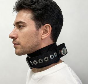 Esaret Kemer Cosplay Yaka Manyetik Kilit Boyun Kısıtlama BDSM Gerdanlık Baskın İtaatkar Fetiş Aksesuarı Gotik Seks Oyuncakları - Product Image 6