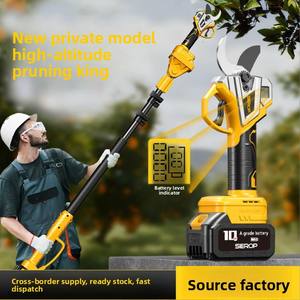 Professional Electric Cordless Brushless Motor Steel Blade Bypass Pruning Shears Heavy Duty <b>Garden</b> <b>Secateurs</b> Ergonomic - Product Image 2