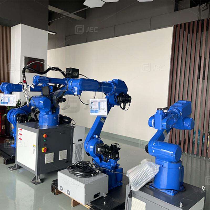 Industrial 6 Axis Welding Robot Arm with PLC and Motor Automatic Robot ...