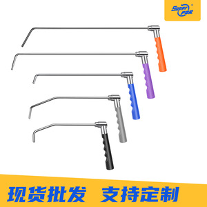 Juego de herramientas de palanca con mango ajustable de 440 mm y 8 mm de diámetro, 5 piezas, para reparación de abolladuras de coches sin necesidad de carrocería - Product Image 2