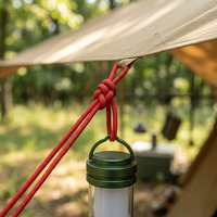 Cordon de paracorde 4 mm, 100 pieds, 550 lb, 7 brins, en nylon tressé, robuste, pour la survie, le camping, la tente, camouflage, toutes saisons, double couche