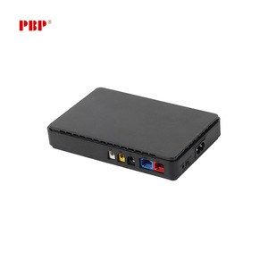 Fuente de Alimentación Ininterrumpida (UPS) PBP DC con Batería de Litio, 5V 9V 12V, 2 Puertos USB, Respaldo de Energía para Redes - Product Image 2