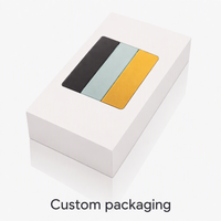 Boîte en carton rigide avec couvercle et base personnalisés, emballage universel en papier pour smartphones, téléphones portables et autres appareils mobiles