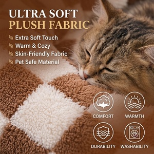 Tempat Tidur Kucing Bentuk Ban Harga Pabrik, Terbuat dari Bahan Plush Lembut, Lipat, Bentuk Donat, Rumah Nyaman untuk Kucing Indoor dan Hewan Kecil, OEM - Product Image 3