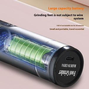 Máquina Eléctrica Recargable de Pedicura de Marca Privada, Lima Eléctrica de Plástico para Pies, Eliminación de Callosidades y Piel Muerta, Potente Removedor de Callos - Product Image 6