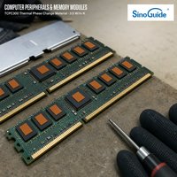 Matériau à changement de phase thermique TCPC300-2, caoutchouc silicone thermiquement conducteur haute tension pour la gestion thermique industrielle des GPU et des véhicules électriques