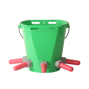 Seau d'alimentation pour veaux en plastique <span class=keywords><strong>de</strong></span> haute qualité, à plusieurs tétines, grande capacité, pour <span class=keywords><strong>lait</strong></span> d'<span class=keywords><strong>agneau</strong></span>, seau d'alimentation pour animaux, seau d'alimentation pour ferme - Product Image 2
