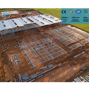 Edificio de Acero Galvanizado de Gran Resistencia y Estructura Robusta para Uso Industrial con Estructuras de Acero Ligero para Talleres y Almacenes - Product Image 2