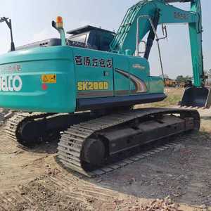 Machine d'excavatrice KOBELCO SK200D 2020 utilisée avec moteur de pompe à moteur de composants de noyau - Product Image 1