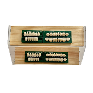 <span class=keywords><strong>CAIYU</strong></span> Dental Fabricante Nueva fuente de alimentación manual Dos capas Dientes postizos Juego completo Dental Resina acrílica Forma de dientes - Product Image 6