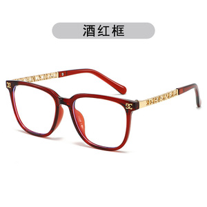 แว่นตาสปอน สแควร์ ฟูลริมเลนส์ใสสีดำกรอบแว่นตาผู้หญิงขนาดกลาง - Product Image 4