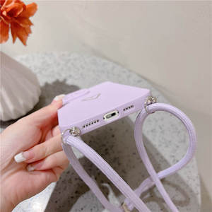 Chaîne d'épaule mains libres pour filles, pour <span class=keywords><strong>iphone</strong></span> 12 11 xr xs 13 14, <span class=keywords><strong>coque</strong></span> arrière pour <span class=keywords><strong>iphone</strong></span> <span class=keywords><strong>7</strong></span> - Product Image 6