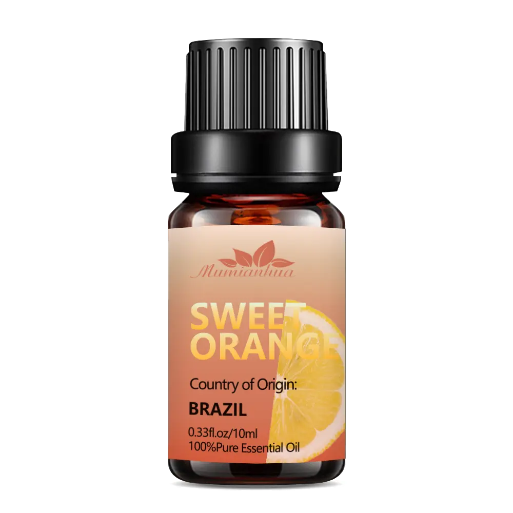 Originele Koudgeperste Citrus Olie 100% Pure Organic Tangerine Fruitige Essentiële Olie Citrus Essentiële Olie