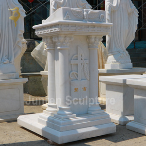 Alta calidad al aire libre jardín elegante señora estatua grande mármol tallado Virgen María <span class=keywords><strong>fuente</strong></span> de agua - Product Image 2