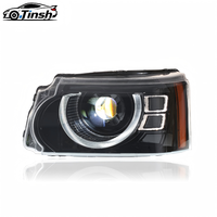 Conjunto de Faros Delanteros para Range Rover Sport 2010-2013, Estilo Defender Actualizado, Lente LED DRL