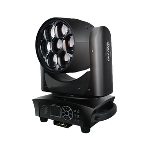Igreslite Mini 740 7X40W RGBW LED Zoom Cabeza móvil Luz de escenario Diseño de ojo de abeja CTO Color Fiestas Bodas Clubes Eventos DMX <span class=keywords><strong>IP20</strong></span> - Product Image 1