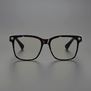 Ch8055 חזק עמידות אצטט הספקטרום עבה מרשם יוקרתי גברים משקפיים מסגרת קריאה אור עם מלבן גדול - Product Image 2