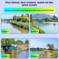 Caméra de surveillance extérieure solaire SunYoung, vision nocturne ultra-claire, 8,0 millions de pixels, sans électricité, sans réseau, longue durée de vie