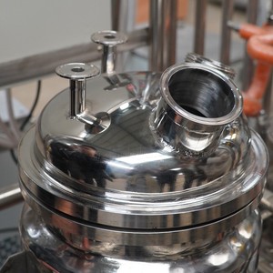 Evaporador de película fina de acero inoxidable TOPTION, máquina de destilación de película limpia, aceite esencial de Alcohol, vacío, <span class=keywords><strong>camino</strong></span> corto - Product Image 4