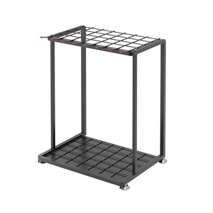 Chariot <span class=keywords><strong>de</strong></span> rangement polyvalent en métal <span class=keywords><strong>pour</strong></span> <span class=keywords><strong>outils</strong></span> <span class=keywords><strong>de</strong></span> <span class=keywords><strong>jardin</strong></span> extérieur - Product Image 2