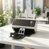 Scanner de documents duplex USB 3.2 FI-8190 A4 90ppm 180ipm CIS 600dpi Gigabit Ethernet