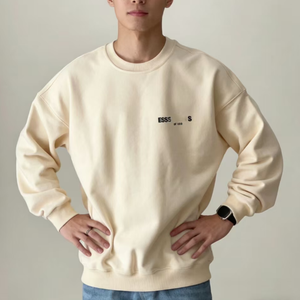 Sudadera <span class=keywords><strong>Fear</strong></span> para hombre, al por mayor, con LOGO personalizado, de poliéster y algodón, lisa, orgánica, con capucha, para gimnasio - Product Image 4