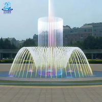 Fuente de Agua con Luces LED de Colores para Jardín, Descuentos al por Mayor de Fábrica, Espectáculo Acuático, Producto Más Vendido