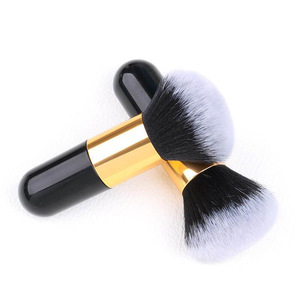 Pinceau Kabuki avec logo personnalisé <span class=keywords><strong>pour</strong></span> <span class=keywords><strong>le</strong></span> maquillage du <span class=keywords><strong>corps</strong></span> et de la beauté, mélange de crème et de poudre liquides <span class=keywords><strong>pour</strong></span> <span class=keywords><strong>le</strong></span> visage et les correcteurs - Product Image 2
