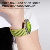 Origineel nylon ademend loop horlogebandje voor IWatch Series Ultra 49mm 41 42 45 40 44 Polsbandje van stof Sport gevlochten band