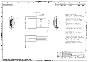 Jilian nhà máy bán buôn chuyển đổi USB 2.0 để USB loại CF Hợp kim nhôm <span class=keywords><strong>Adapter</strong></span> Điều kiện Mới Loại C connecter OTG USB <span class=keywords><strong>Adapter</strong></span> - Product Image 6