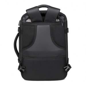 Sac à dos multifonctionnel extensible en PU avec logo personnalisé, idéal pour ordinateur portable, avec sangle dissimulée – Vente chaude directe usine - Product Image 3