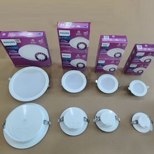 <span class=keywords><strong>Downlight</strong></span> <span class=keywords><strong>LED</strong></span> Empotrable Moderno DN220LED, Ultrafino, de Alta Luminosidad, CRI Ra85-90, para Techo Metálico, Uso Comercial - Product Image 1