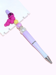 Popular DIY Beadable Pen Surtido Bolígrafo <span class=keywords><strong>Caterpillar</strong></span> Imprimir Cuentas de silicona DIY Beadable Pens - Product Image 4