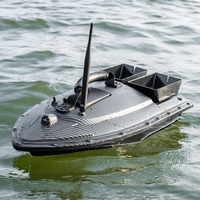 Barco Cebador de Pesca GPS V070 de 500m con 40 Puntos de Navegación Automática, Motores Duales, Buscador de Peces, Calibración Inteligente Beidou, Barco Cebador Económico y Accesible
