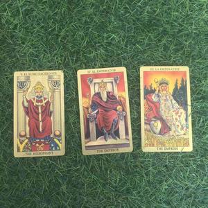 بيع بالجملة مخصص رقائق الذهب اللغة الإنجليزية والإسبانية التارو PVC ESPANOL التارو مع دليل - Product Image 4