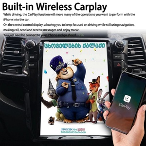 Pantalla Tesla de 12.1 Pulgadas, Estéreo Multimedia para Toyota Hilux Srv 2010 Fortuner 2014, Radio Android 13, GPS, Carplay, Reproductor de Video para Auto - Product Image 2