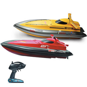 Bateau de course électrique RC à télécommande radio 4 canaux Majesty 800S haute performance de 32 pouces, fonction de suivi automatique, retour automatique, batteries - Product Image 3