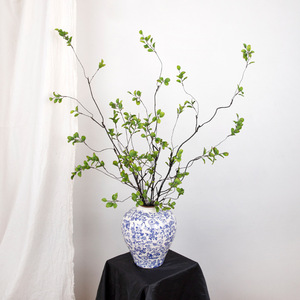 Branches d'olivier artificielles Gardenia 59-90cm, bouquet réaliste en soie pour la décoration de la maison, de l'hôtel, style chinois - Product Image 3